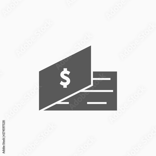 cheque book icon