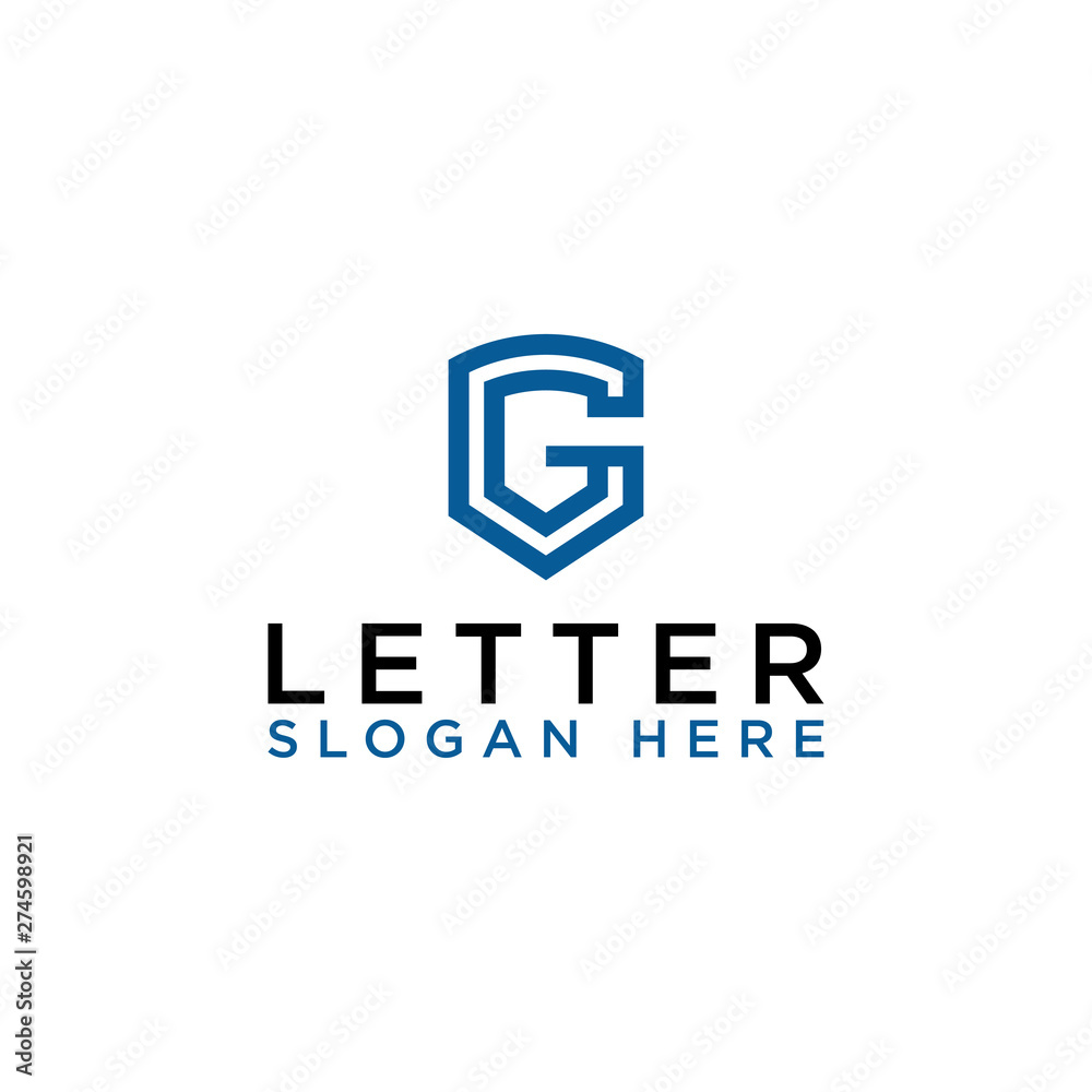 Cool logo design, the initials G. - Vector Cool logo design, the initials G. - Vector