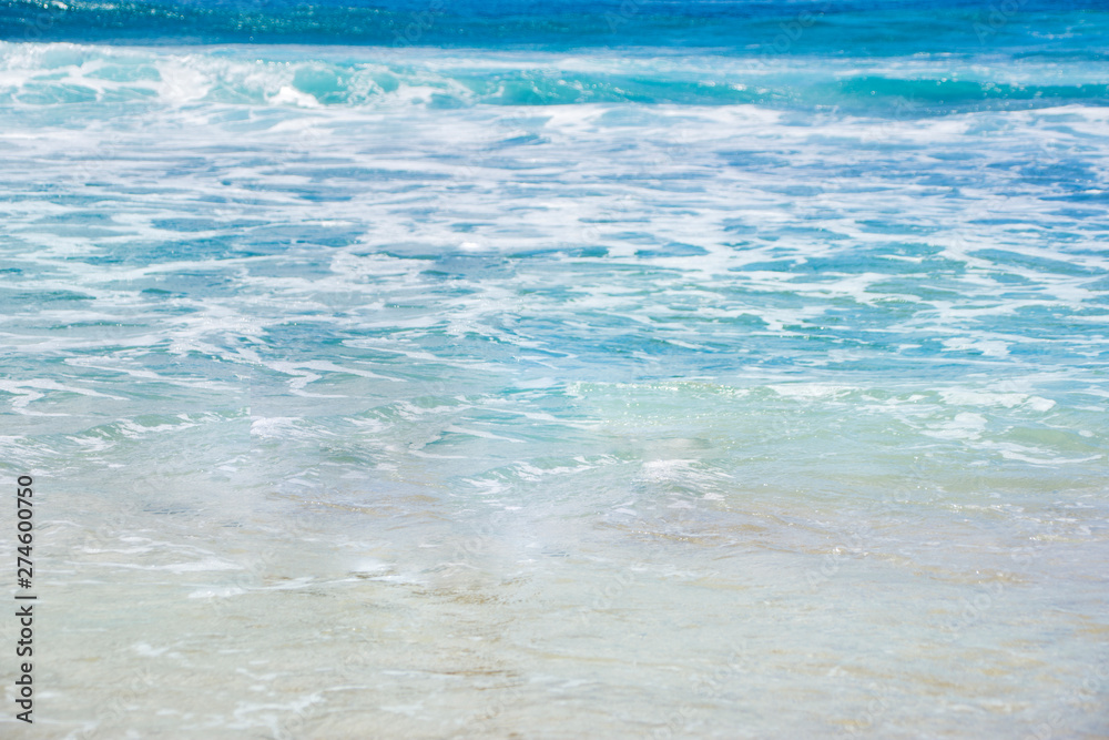 Texture of blue sea water with white foam. Texture of blue sea water with white foam.
