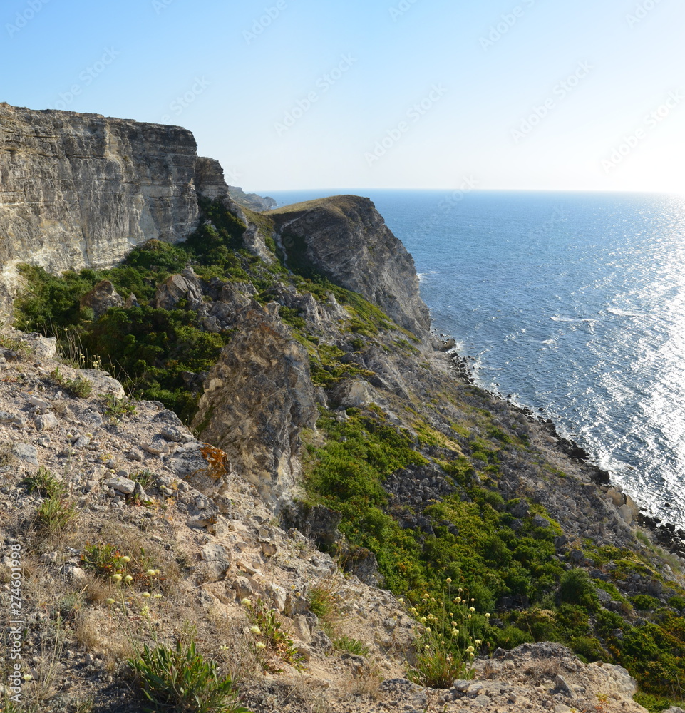 Panorama Crimea cape Tarkhankut