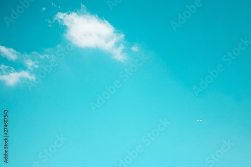 Photography Thai AirAsia in the sky in bangkok