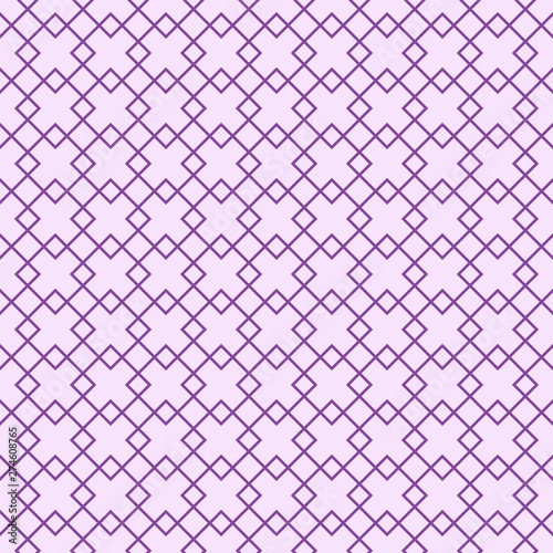 Seamless pattern of geometric shapes
