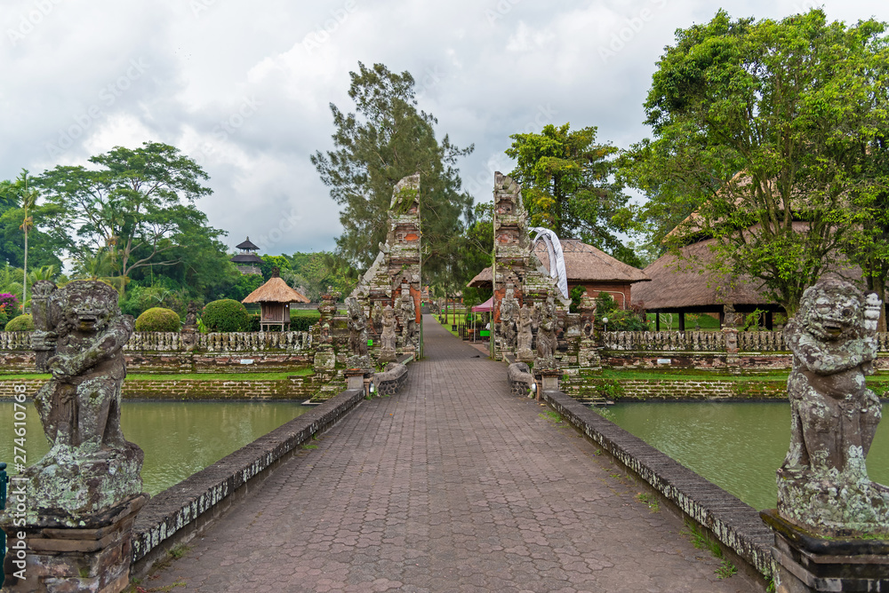 Gate at Taman Ayun Hinduism Temple in Mengwi Bali Indonesia. Gate at Taman Ayun Hinduism Temple in Mengwi Bali Indonesia.