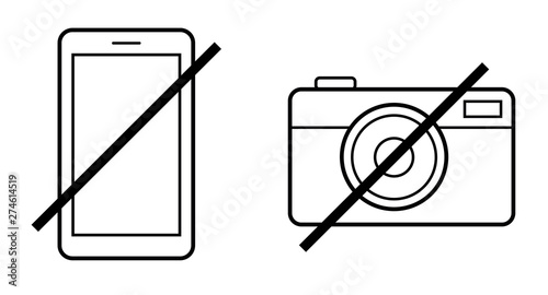 Icon Verbot Kamera Handy