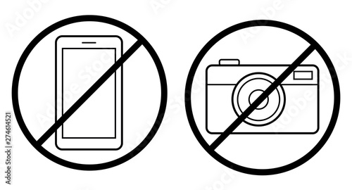 Icon Verbot Handy Kamera