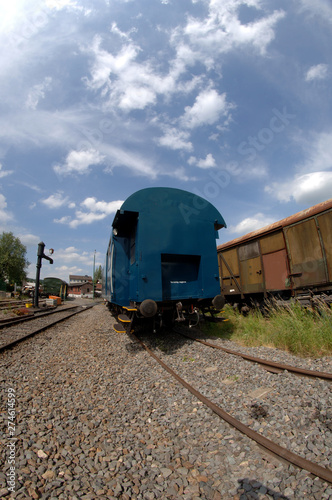 alte Züge und Eisenbahn © R+R
