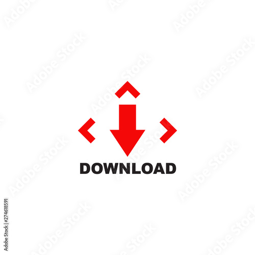 Free Download Download icon logo design vector template - GFXLoad