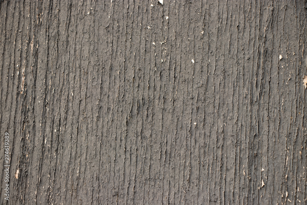 Obraz premium painted worn paint chip wood texture