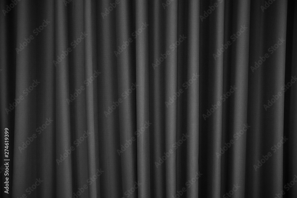 Red Curtain Black & White Red Curtain Black & White