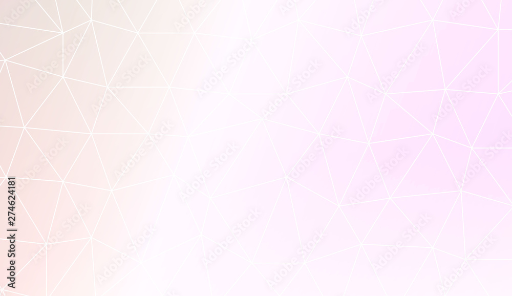 Triangles mosaic cover. Modern design for you business, project. Vector illustration. Blurred Background, Smooth Gradient Texture Color.
