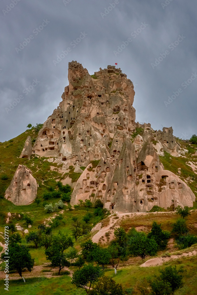 Rock town, Cappadocia, a historical land located in the north-east of Turkey. Rock town, Cappadocia, a historical land located in the north-east of Turkey.