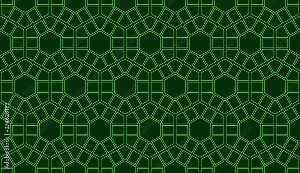 Seamless pattern geometric lines. for holiday decoration, holiday packaging Vector seamless pattern