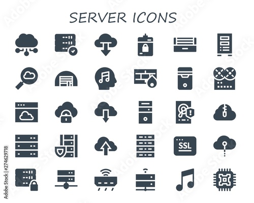 server icon set