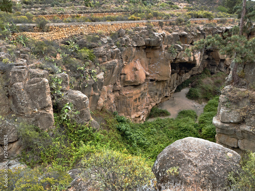 Barranco de los Albaderos, Tenerife, climbing Area