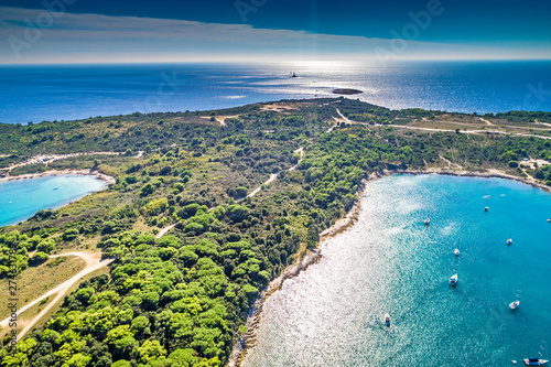 Croatia, Istria, aerial view of Cape Kamenjak photo