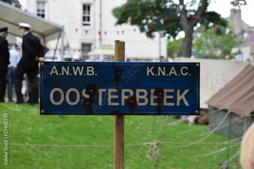 world war 2 oosterbeek sign © Mike