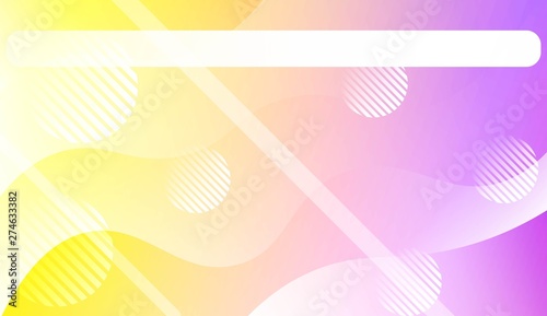 Blurred Decorative Design In Abstract Style With Wave, Curve Lines, Circle, Space for Text. Design For Your Header Page, Ad, Poster, Banner. Vector Illustration