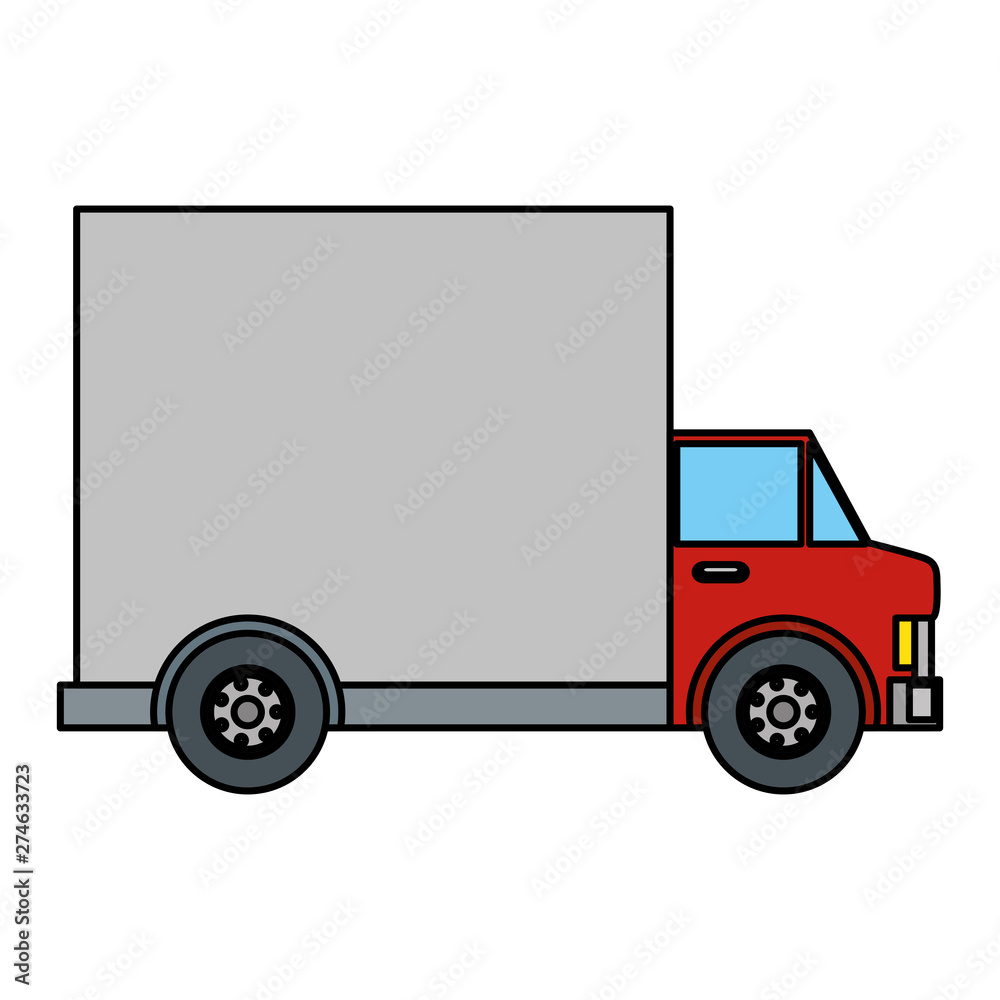 delivery service truck vehicle icon delivery service truck vehicle icon