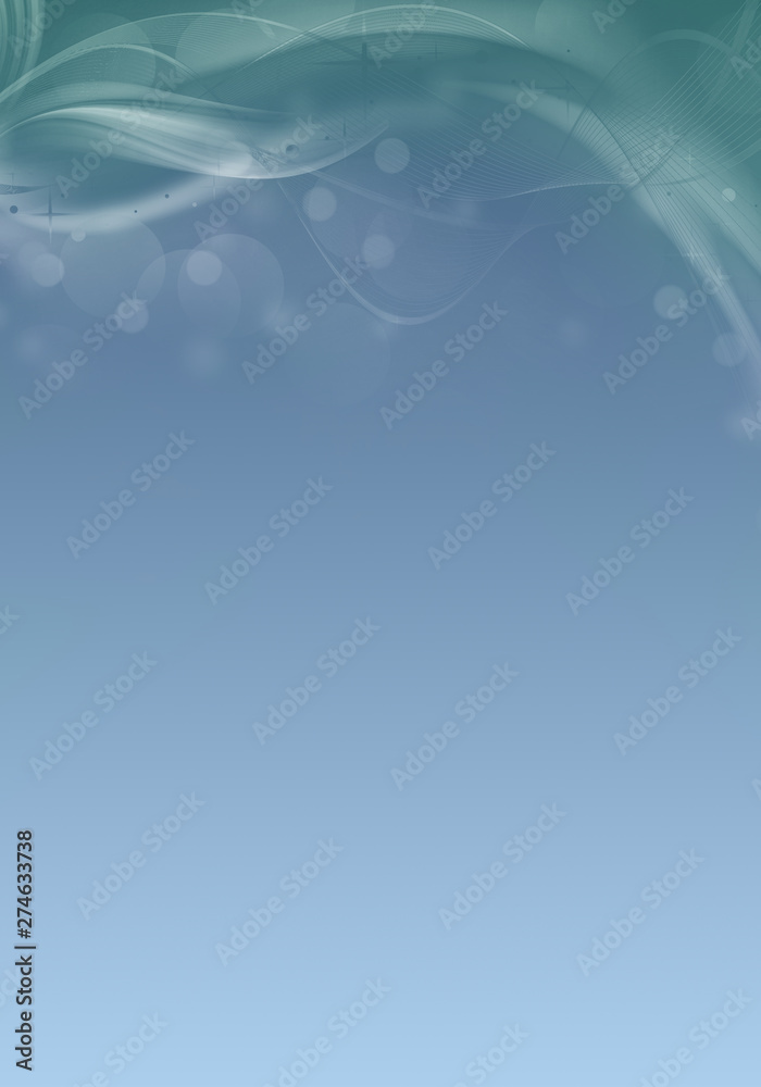 Abstract background waves. White and bright blue abstract background Abstract background waves. White and bright blue abstract background