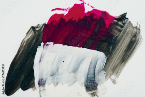 Artistic paint splash
