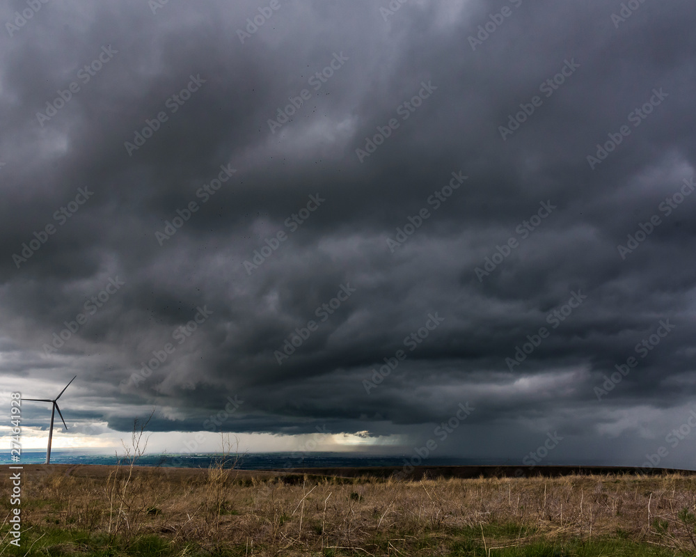 storm clouds