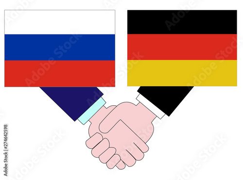 国と国との外交の状態を表している。
