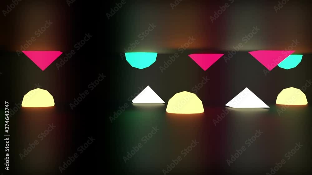 Generic neon 80s background concept