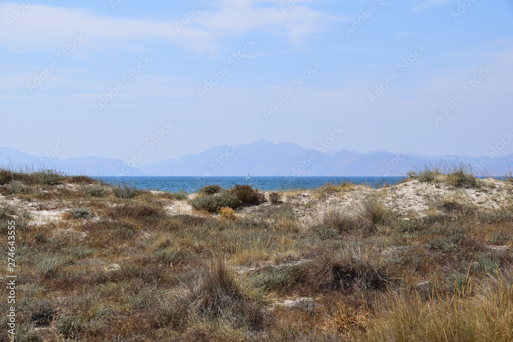 Coast of the sea, Kos Island Greece
