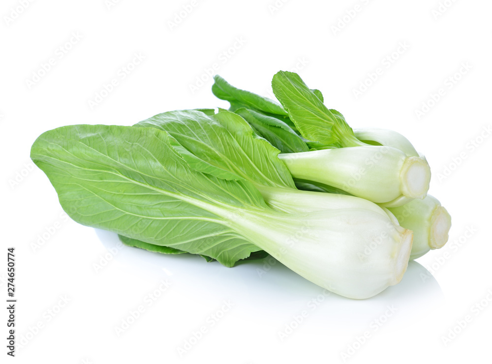 Bok choy (chinese cabbage) isolated on white Bok choy (chinese cabbage) isolated on white
