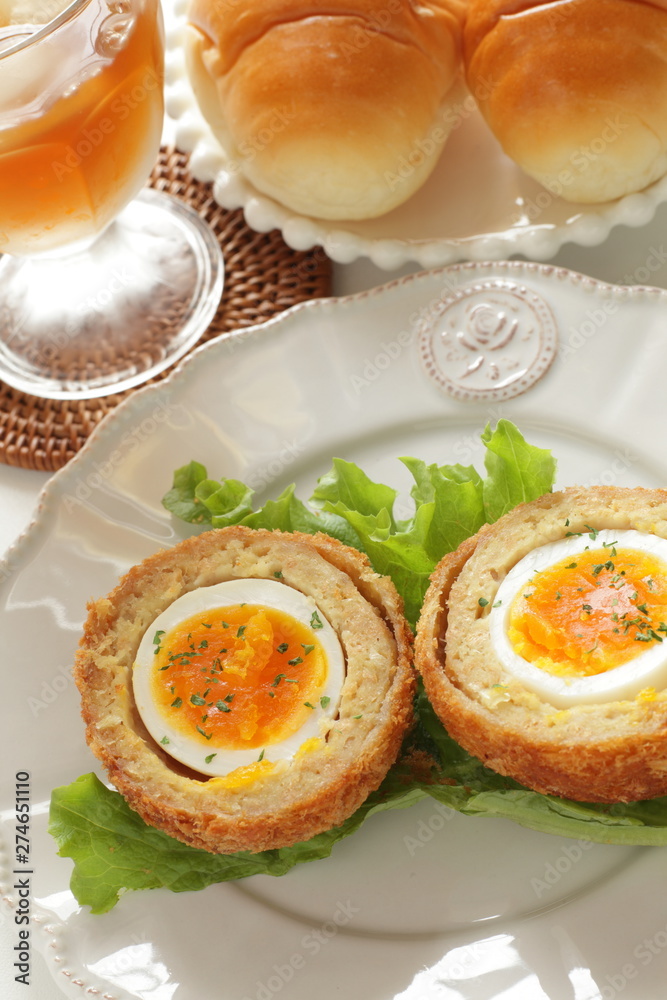 Yorkshire egg for english food image Yorkshire egg for english food image