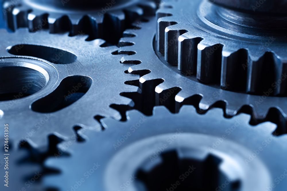 perspective view of industrial engine gear wheel perspective view of industrial engine gear wheel