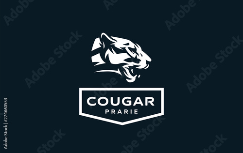 The image of a cougar or panther.