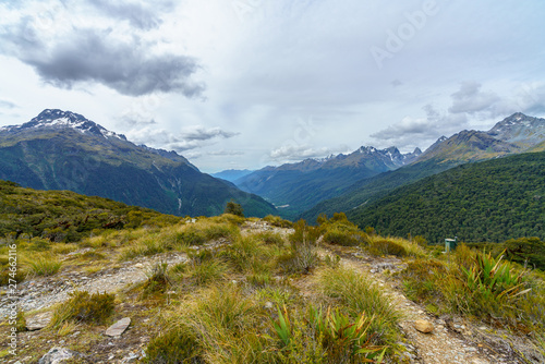 hiking the path, key summit track, southern alps, new zealand 7