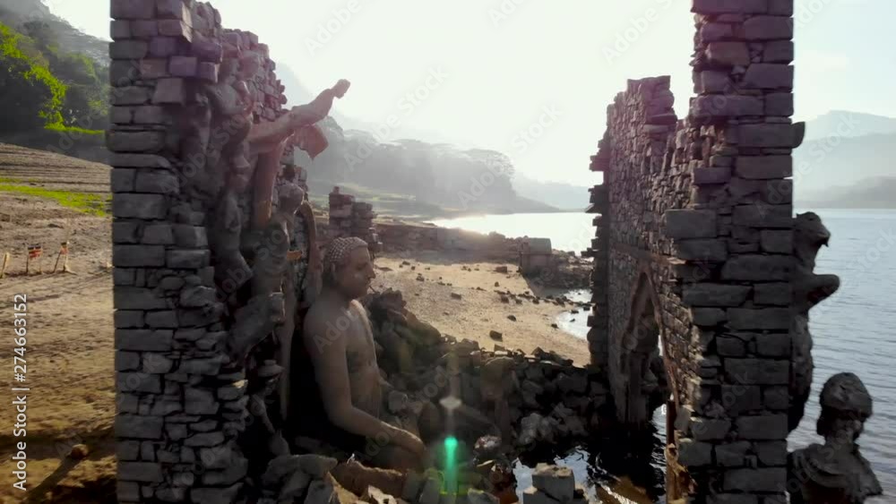 Buddhist temple, Kadadora Temple Kothmale Srilanka Temple. Temple in