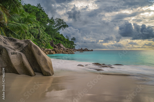 paradise beach at anse georgette, praslin, seychelles 2