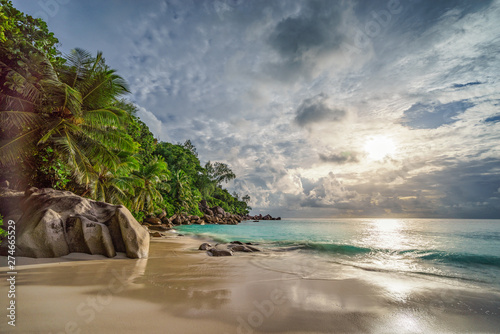 paradise beach at anse georgette, praslin, seychelles 17