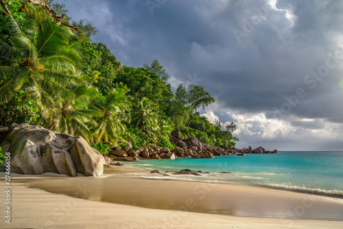 paradise beach at anse georgette, praslin, seychelles 43