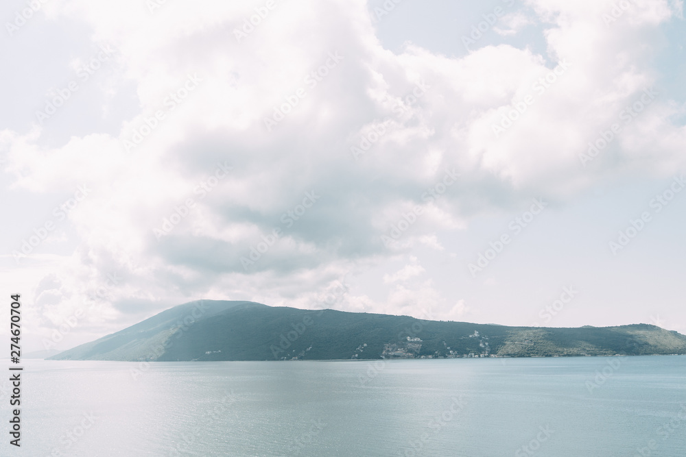 Sights and streets of the old town. Panoramic views of Herceg Novi in Montenegro. Sights and streets of the old town. Panoramic views of Herceg Novi in Montenegro.