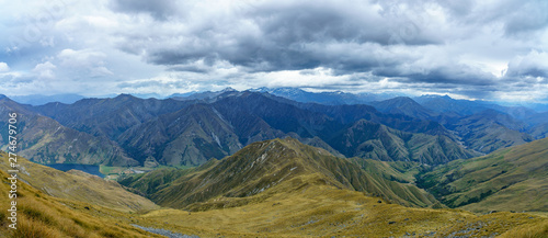 hiking the ben lomond track in the mountains at queenstown, otago, new zealand 17 © Christian B.