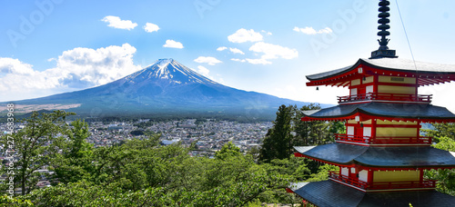 Mount Fuji  Chureito Pagoda