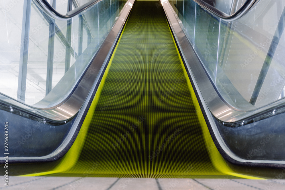 Escalator Flow moving Escalator Flow moving