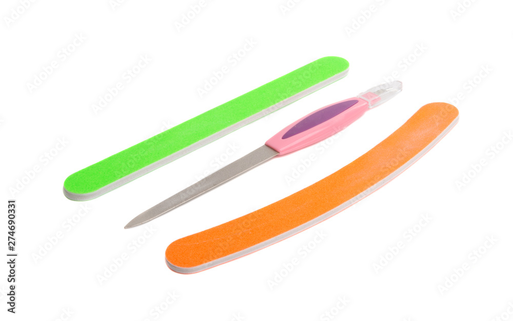 nail file isolated nail file isolated