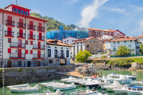 port of mundaka, basque country, spain