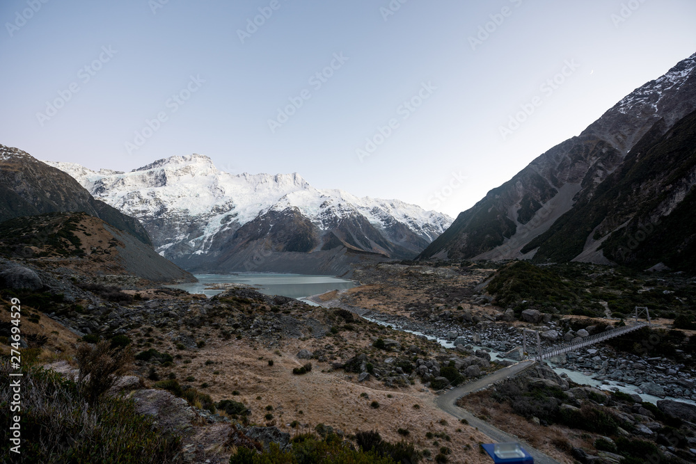 New Zealand South Island Alps New Zealand South Island Alps