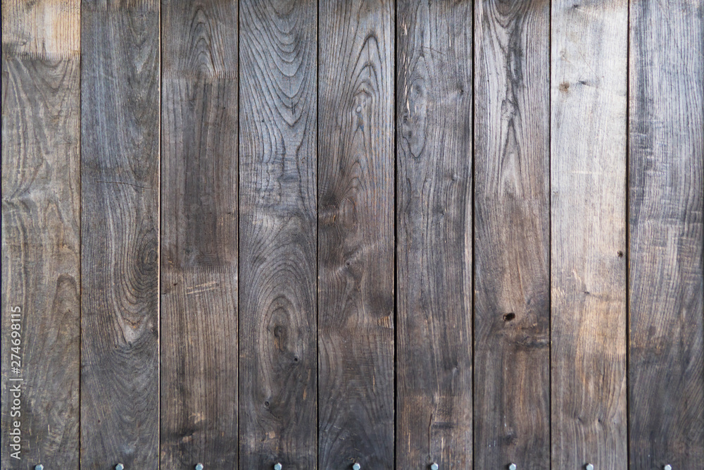 Naklejka premium The old wood texture with natural patterns