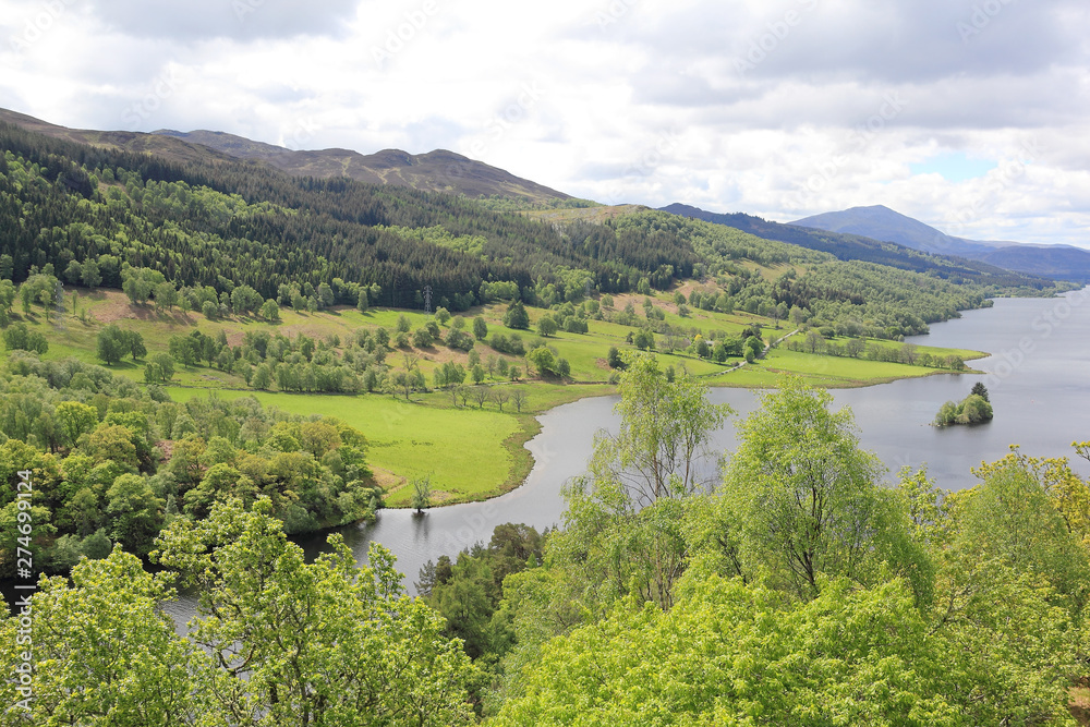 The Queen’s View in the Scottish Highlands