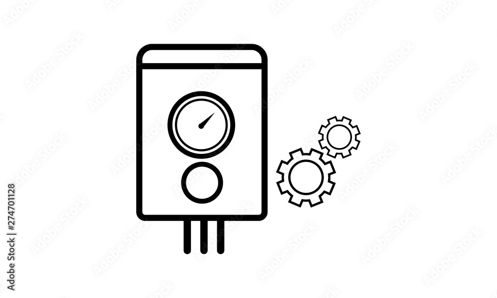 Best boiler installation icon for home services Best boiler installation icon for home services