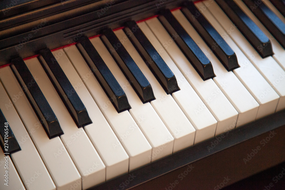 black white keys old for piano musicians
