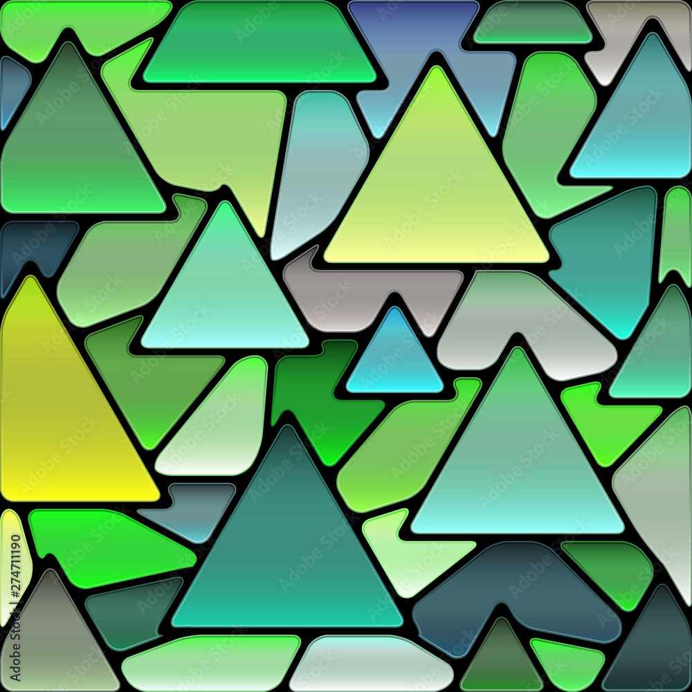 abstract vector stained-glass mosaic background abstract vector stained-glass mosaic background