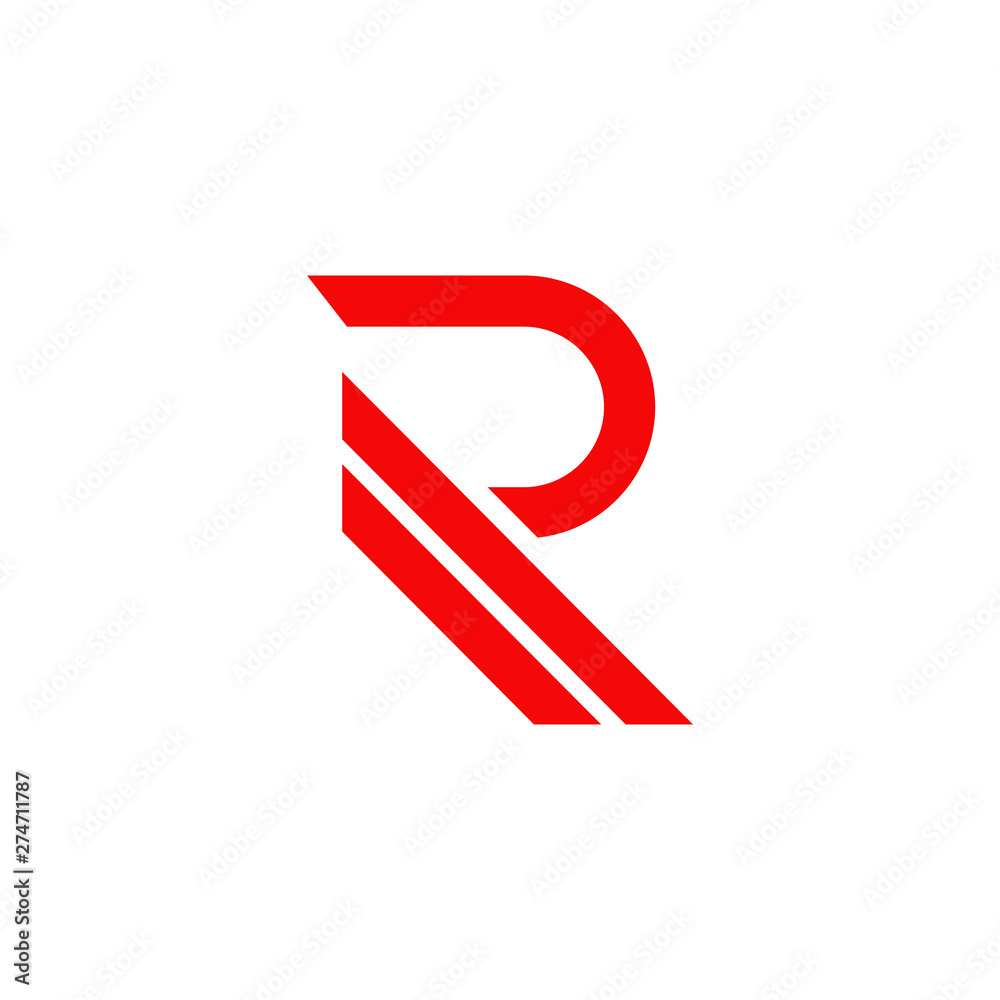 R letter logo design vector template R letter logo design vector template